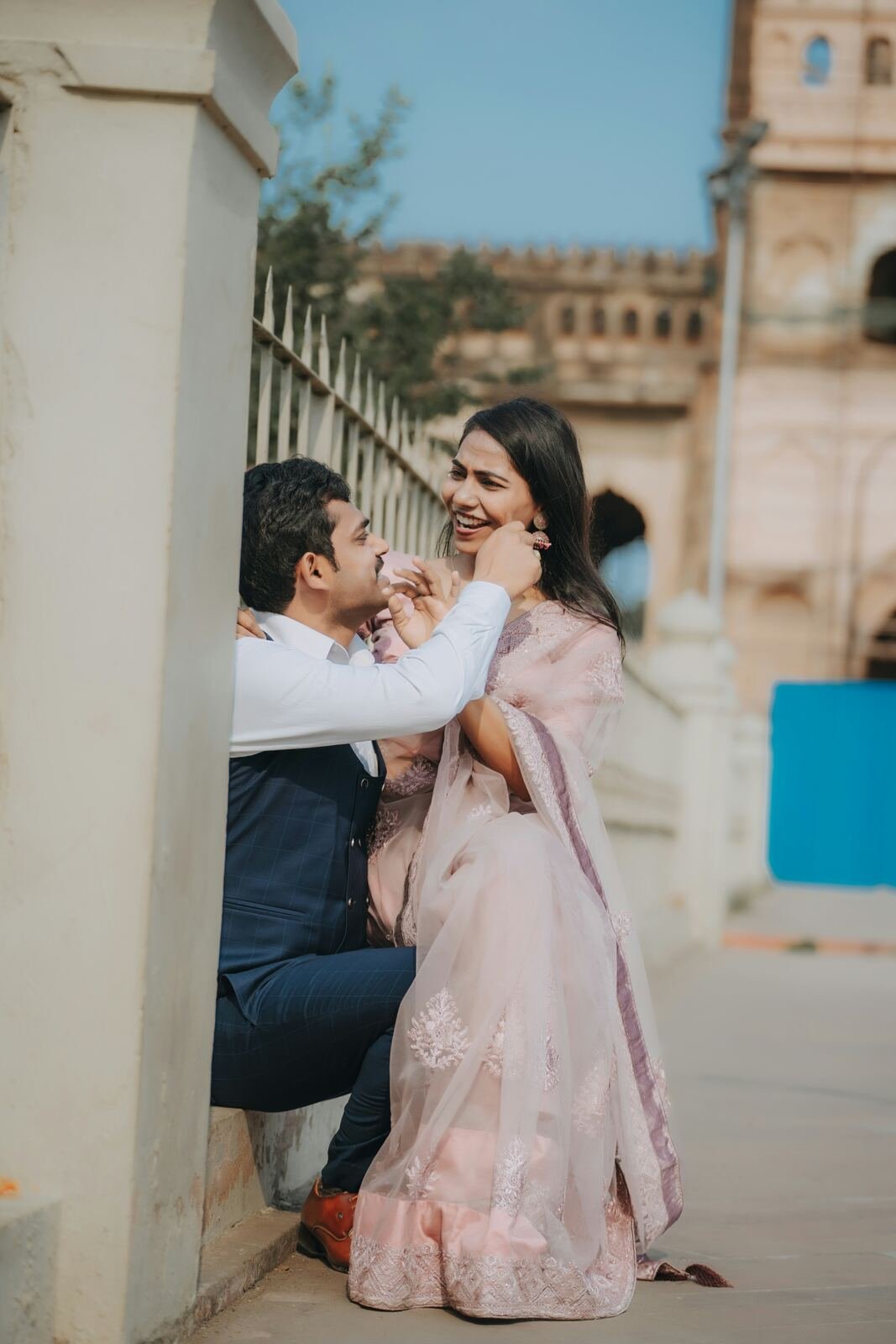 Pre-wedding couple