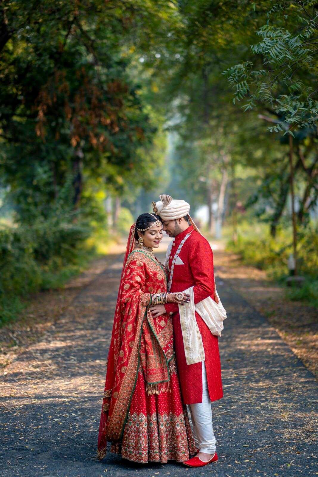 Couple walking together