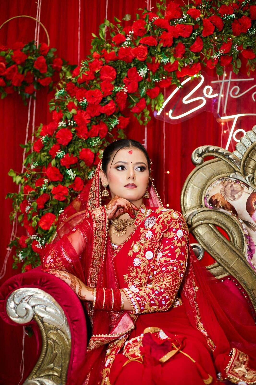 Bridal portrait